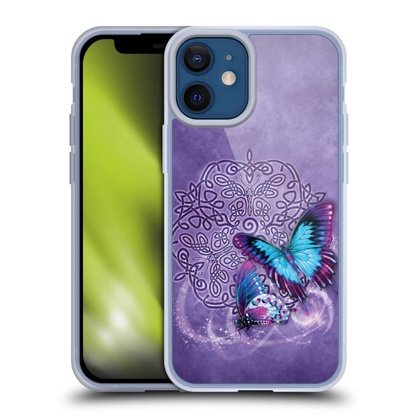 Brigid Ashwood Celtic Wisdom Butterfly Soft Gel Case for Apple iPhone 12 Mini