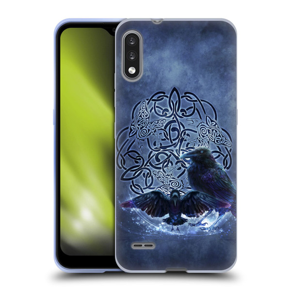 Brigid Ashwood Celtic Wisdom Raven Soft Gel Case for LG K22