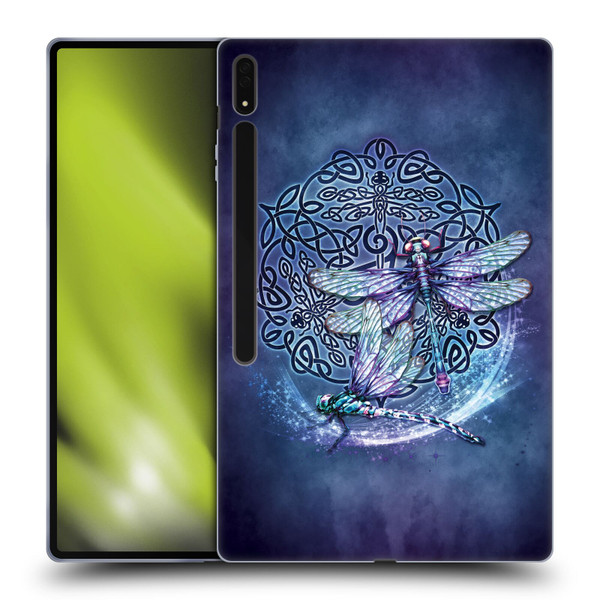 Brigid Ashwood Celtic Wisdom Dragonfly Soft Gel Case for Samsung Galaxy Tab S8 Ultra