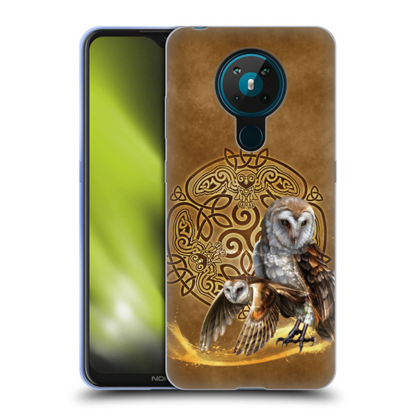Brigid Ashwood Celtic Wisdom Owl Soft Gel Case for Nokia 5.3