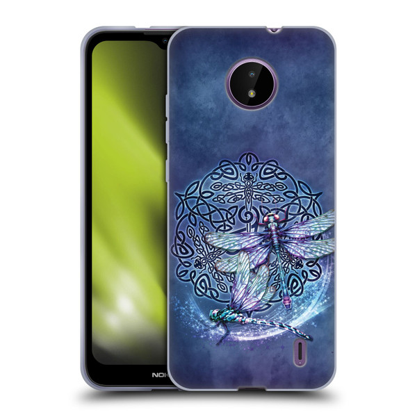 Brigid Ashwood Celtic Wisdom Dragonfly Soft Gel Case for Nokia C10 / C20