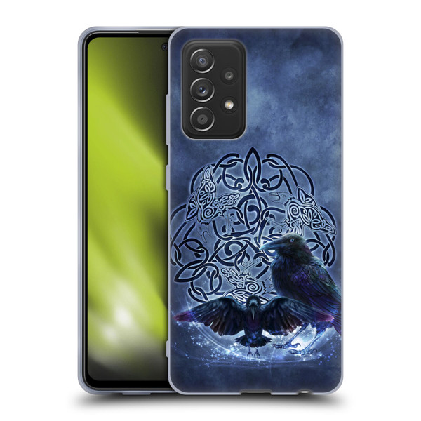 Brigid Ashwood Celtic Wisdom Raven Soft Gel Case for Samsung Galaxy A52 / A52s / 5G (2021)