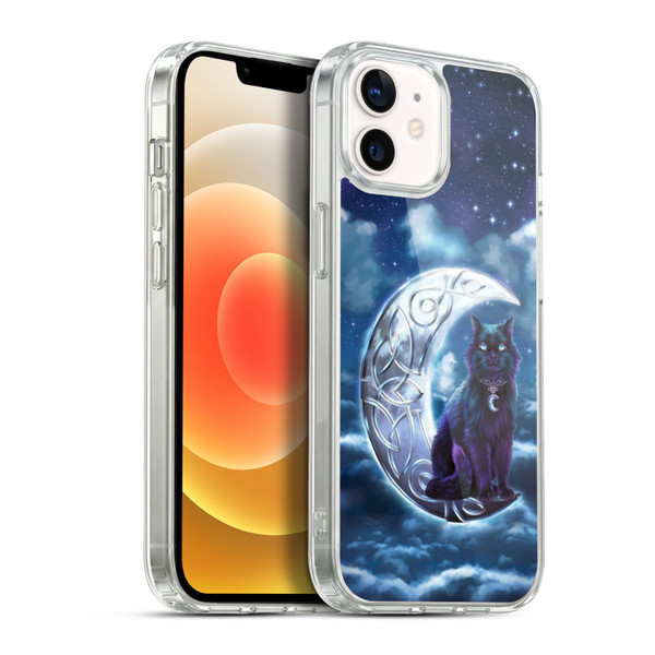 Brigid Ashwood Celtic Wisdom 2 Black Cat Soft Gel Case for Apple iPhone 12 / iPhone 12 Pro & MagSafe