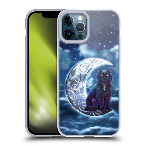 Brigid Ashwood Celtic Wisdom 2 Black Cat Soft Gel Case for Apple iPhone 12 Pro Max