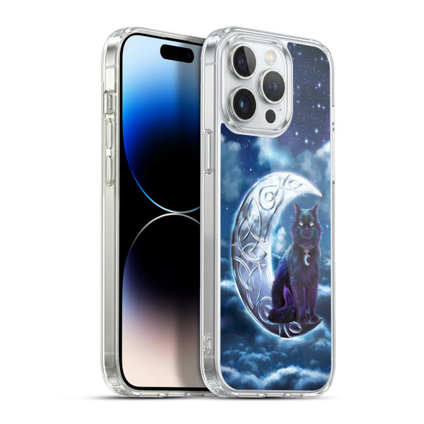 Brigid Ashwood Celtic Wisdom 2 Black Cat Soft Gel Case for Apple iPhone 13 Pro Max & MagSafe