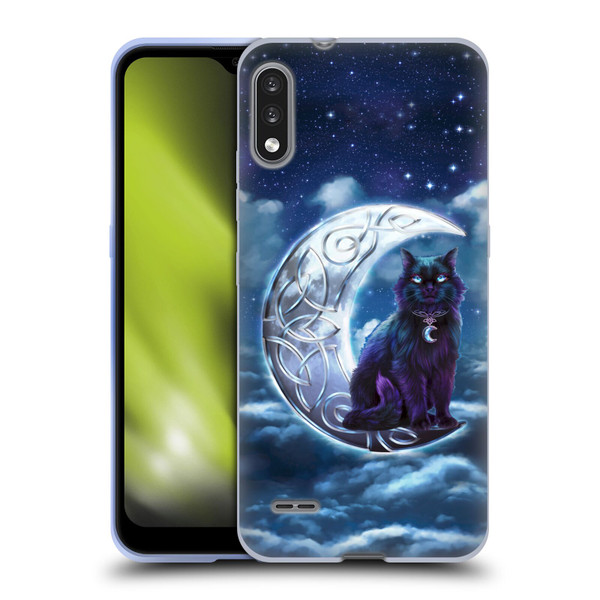 Brigid Ashwood Celtic Wisdom 2 Black Cat Soft Gel Case for LG K22