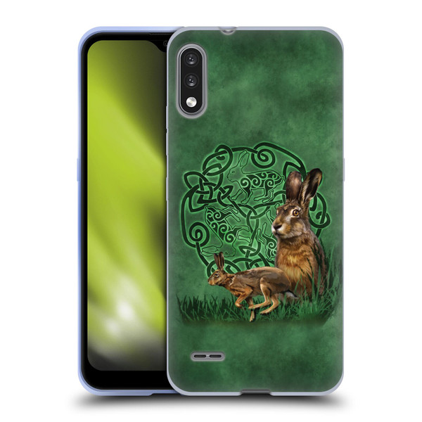 Brigid Ashwood Celtic Wisdom 2 Hare Soft Gel Case for LG K22