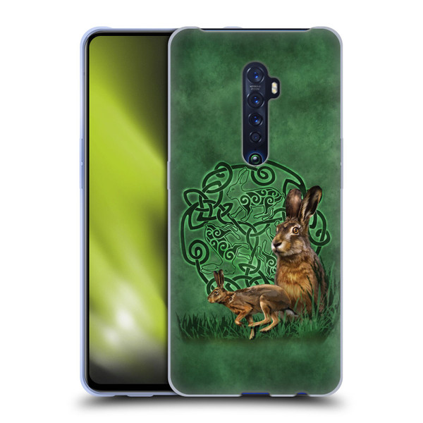 Brigid Ashwood Celtic Wisdom 2 Hare Soft Gel Case for OPPO Reno 2