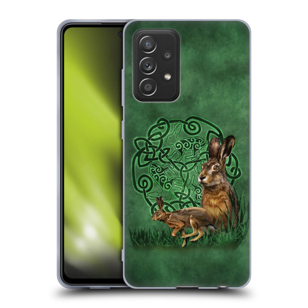 Brigid Ashwood Celtic Wisdom 2 Hare Soft Gel Case for Samsung Galaxy A52 / A52s / 5G (2021)