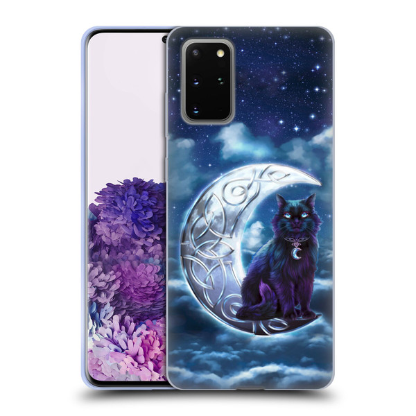 Brigid Ashwood Celtic Wisdom 2 Black Cat Soft Gel Case for Samsung Galaxy S20+ / S20+ 5G