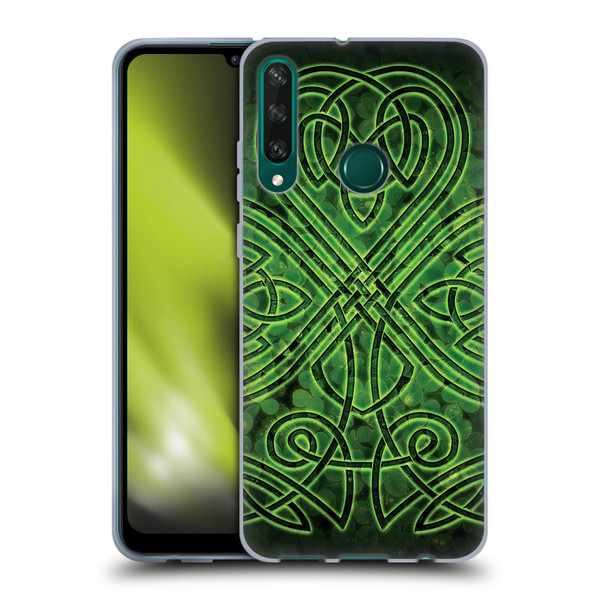 Brigid Ashwood Celtic Wisdom 3 Irish Shamrock Soft Gel Case for Huawei Y6p