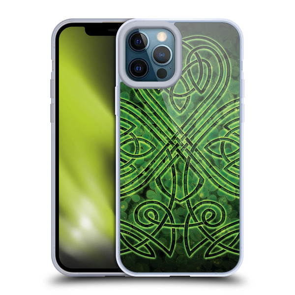 Brigid Ashwood Celtic Wisdom 3 Irish Shamrock Soft Gel Case for Apple iPhone 12 Pro Max