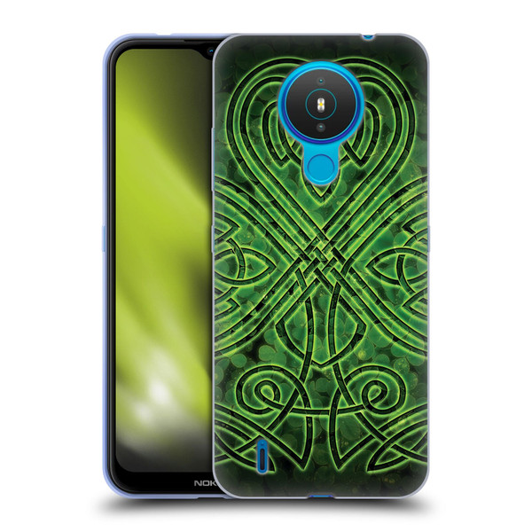 Brigid Ashwood Celtic Wisdom 3 Irish Shamrock Soft Gel Case for Nokia 1.4