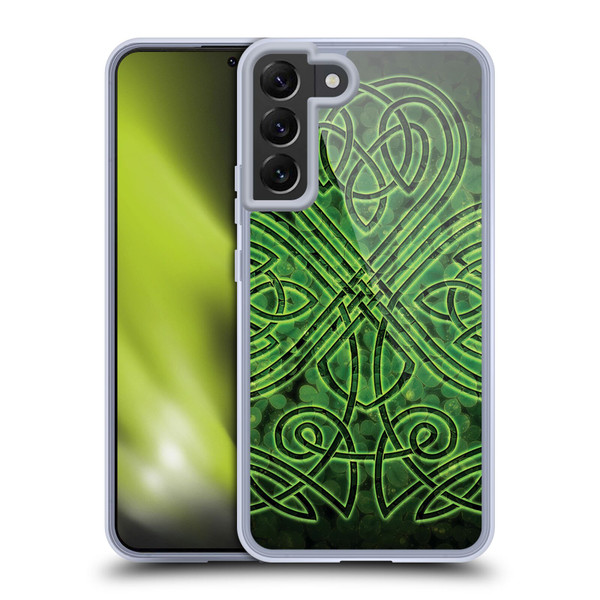 Brigid Ashwood Celtic Wisdom 3 Irish Shamrock Soft Gel Case for Samsung Galaxy S22+ 5G
