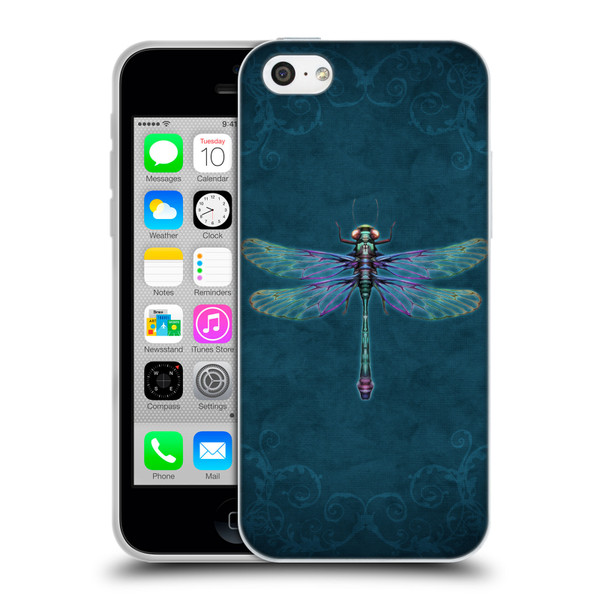 Brigid Ashwood Winged Things Dragonfly Soft Gel Case for Apple iPhone 5c