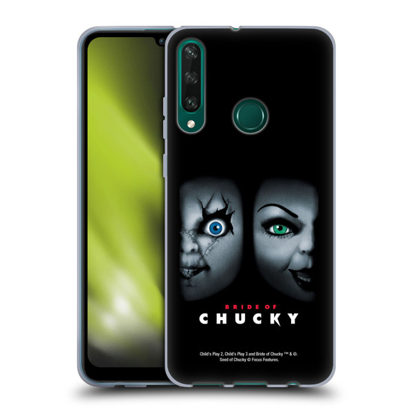 Bride of Chucky Key Art Poster Soft Gel Case for Huawei Y6p