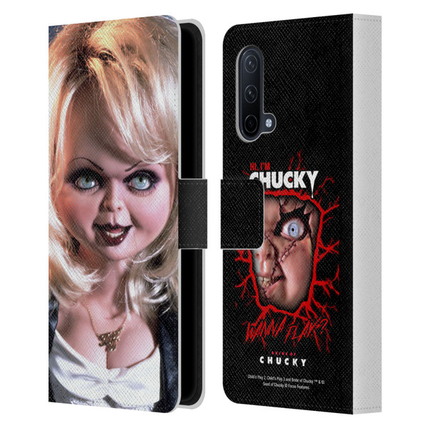 Bride of Chucky Key Art Tiffany Doll Leather Book Wallet Case Cover For OnePlus Nord CE 5G