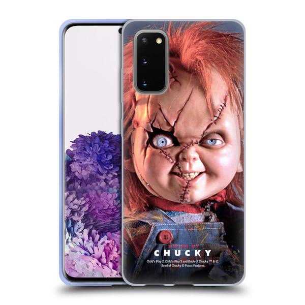 Bride of Chucky Key Art Doll Soft Gel Case for Samsung Galaxy S20 / S20 5G