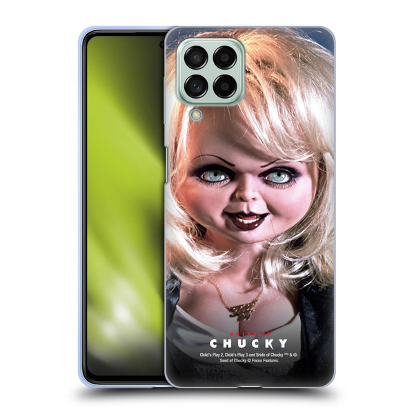 Bride of Chucky Key Art Tiffany Doll Soft Gel Case for Samsung Galaxy M53 (2022)