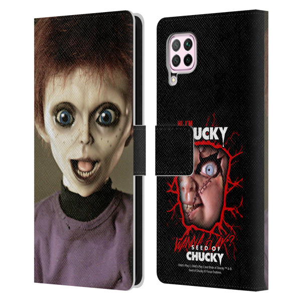 Seed of Chucky Key Art Glen Doll Leather Book Wallet Case Cover For Huawei Nova 6 SE / P40 Lite