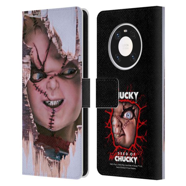 Seed of Chucky Key Art Doll Leather Book Wallet Case Cover For Huawei Mate 40 Pro 5G