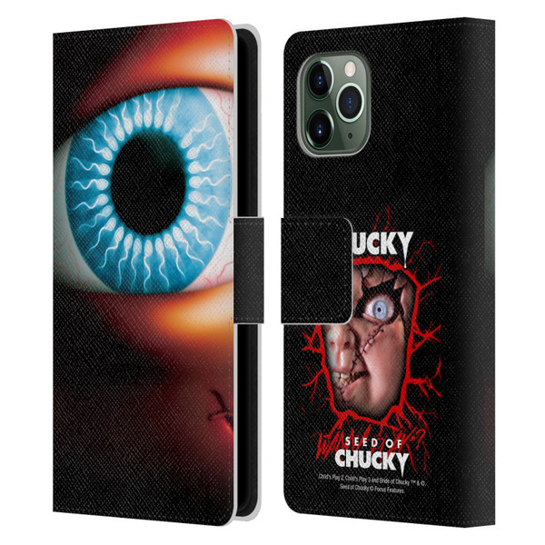 Seed of Chucky Key Art Poster Leather Book Wallet Case Cover For Apple iPhone 11 Pro