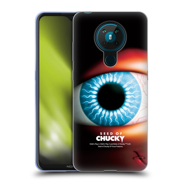 Seed of Chucky Key Art Poster Soft Gel Case for Nokia 5.3