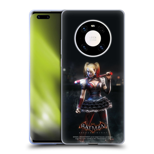 Batman Arkham Knight Characters Harley Quinn Soft Gel Case for Huawei Mate 40 Pro 5G