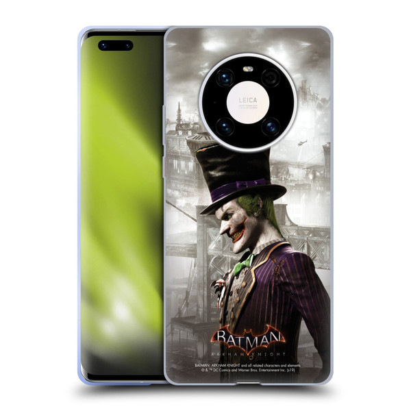 Batman Arkham Knight Characters Joker Soft Gel Case for Huawei Mate 40 Pro 5G