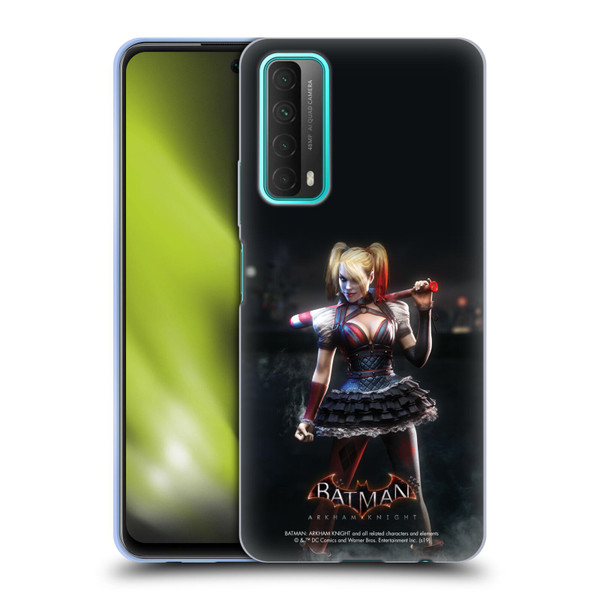 Batman Arkham Knight Characters Harley Quinn Soft Gel Case for Huawei P Smart (2021)