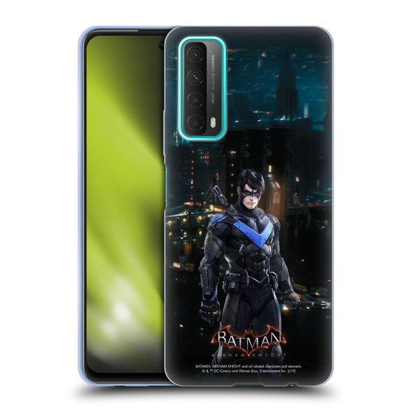 Batman Arkham Knight Characters Nightwing Soft Gel Case for Huawei P Smart (2021)