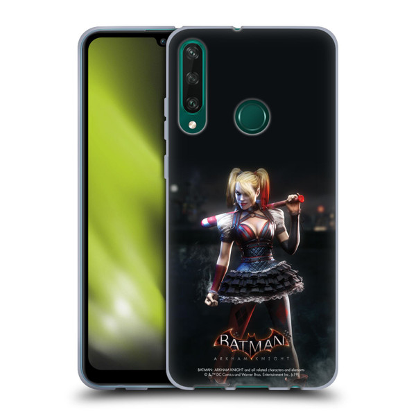 Batman Arkham Knight Characters Harley Quinn Soft Gel Case for Huawei Y6p