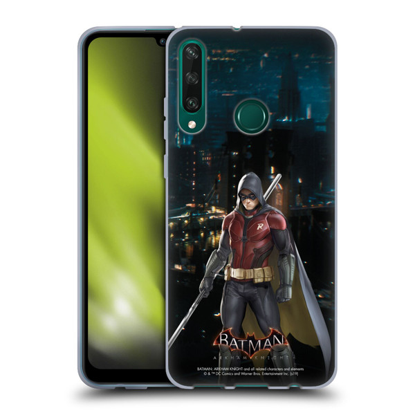 Batman Arkham Knight Characters Red Robin Soft Gel Case for Huawei Y6p