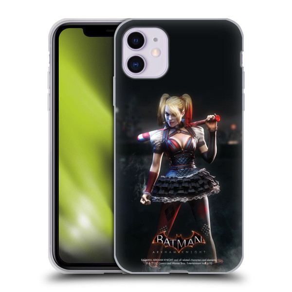 Batman Arkham Knight Characters Harley Quinn Soft Gel Case for Apple iPhone 11