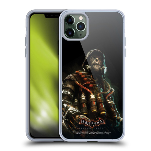 Batman Arkham Knight Characters Scarecrow Soft Gel Case for Apple iPhone 11 Pro Max