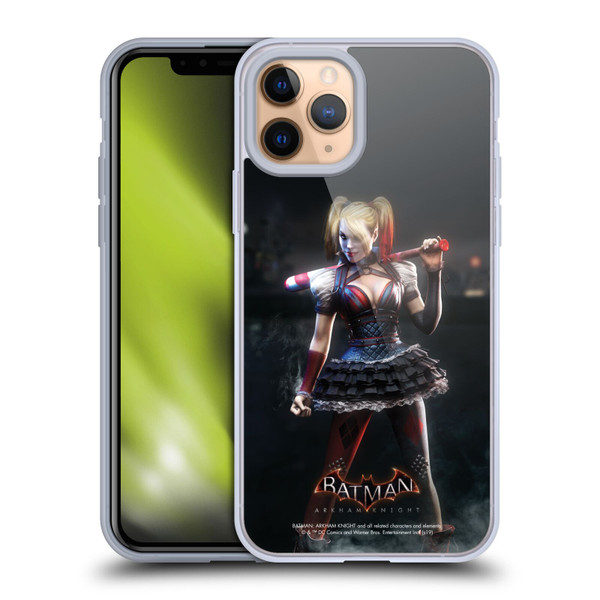 Batman Arkham Knight Characters Harley Quinn Soft Gel Case for Apple iPhone 11 Pro