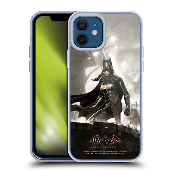 Batman Arkham Knight Characters Batgirl Soft Gel Case for Apple iPhone 12 / iPhone 12 Pro