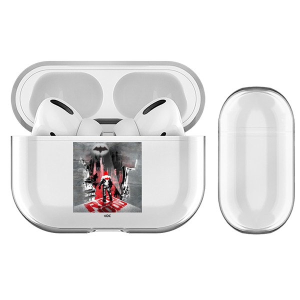 Batman Arkham Knight Key Art Red Hood Clear Hard Crystal Cover Case for Apple AirPods Pro Charging Case