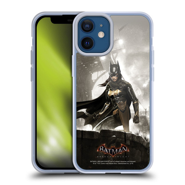 Batman Arkham Knight Characters Batgirl Soft Gel Case for Apple iPhone 12 Mini