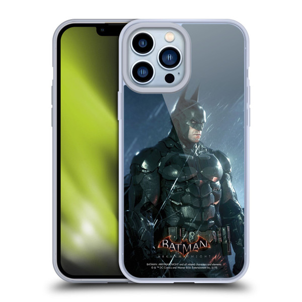 Batman Arkham Knight Characters Batman Soft Gel Case for Apple iPhone 13 Pro Max