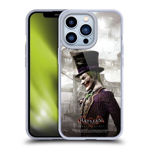 Batman Arkham Knight Characters Joker Soft Gel Case for Apple iPhone 13 Pro