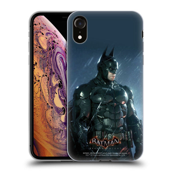 Batman Arkham Knight Characters Batman Soft Gel Case for Apple iPhone XR