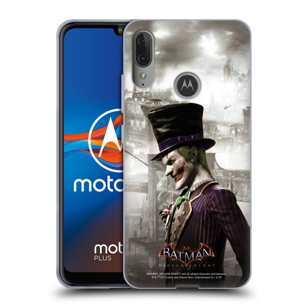 Batman Arkham Knight Characters Joker Soft Gel Case for Motorola Moto E6 Plus