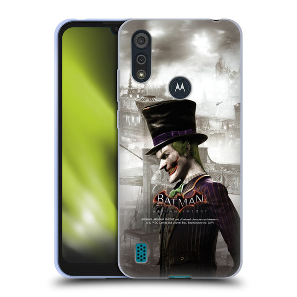 Batman Arkham Knight Characters Joker Soft Gel Case for Motorola Moto E6s (2020)