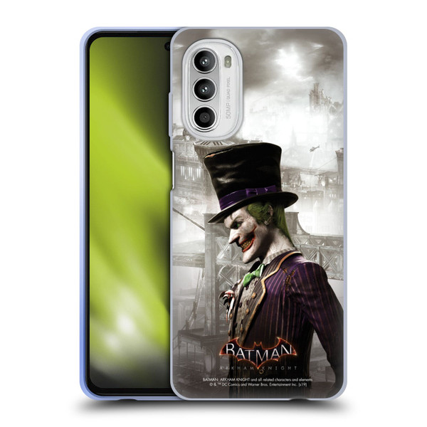 Batman Arkham Knight Characters Joker Soft Gel Case for Motorola Moto G52