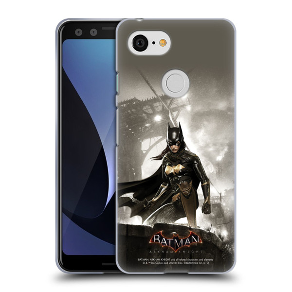 Batman Arkham Knight Characters Batgirl Soft Gel Case for Google Pixel 3