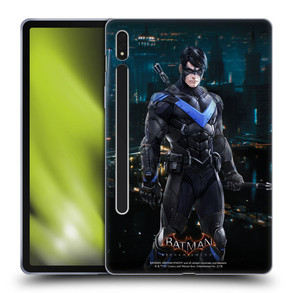 Batman Arkham Knight Characters Nightwing Soft Gel Case for Samsung Galaxy Tab S8