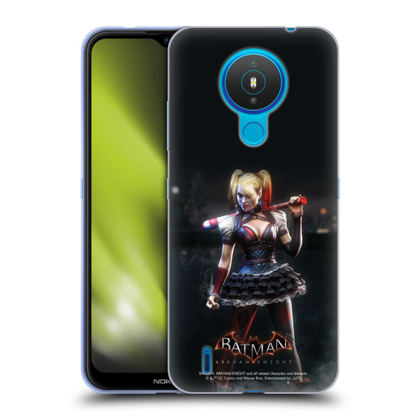 Batman Arkham Knight Characters Harley Quinn Soft Gel Case for Nokia 1.4