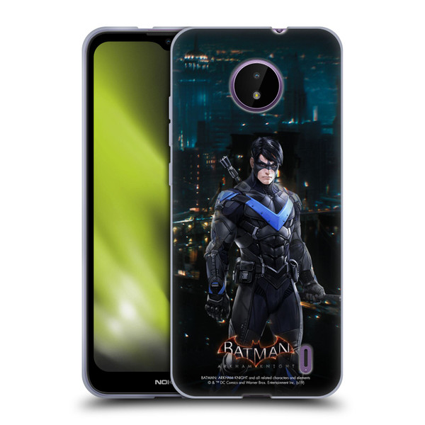 Batman Arkham Knight Characters Nightwing Soft Gel Case for Nokia C10 / C20