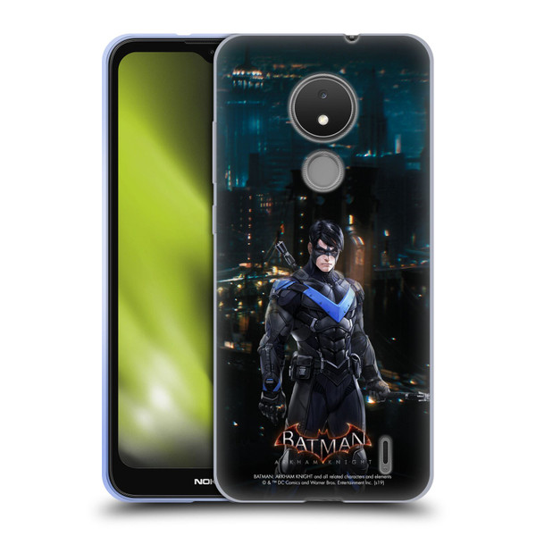 Batman Arkham Knight Characters Nightwing Soft Gel Case for Nokia C21